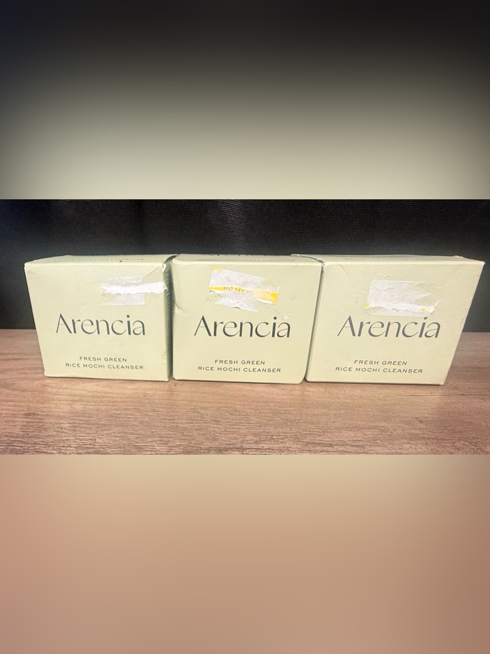 (3) Arencia Korean Rice Mochi Face Cleanser - Face Wash, Gentle Scrub All in One